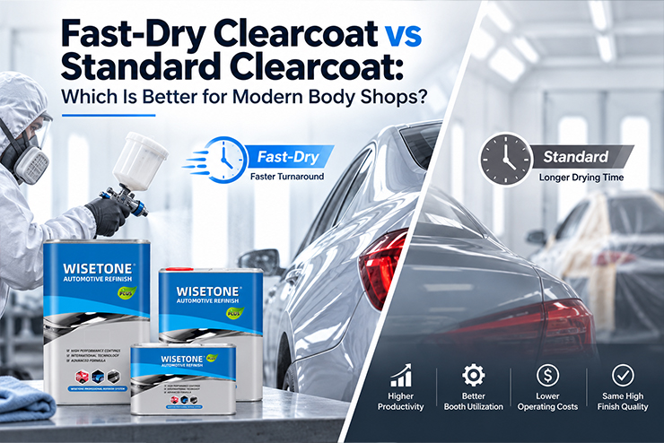 Fast-Dry Clearcoat vs Standard Clearcoat: Which Is Better for Modern Body Shops?